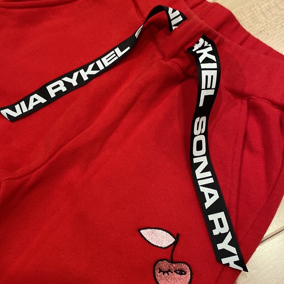 Sonia Rykiel Paris girls super soft cotton joggers top set tracksuit - Picture 9 of 16